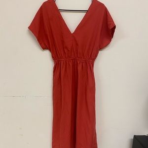 Lush Linen blend dress